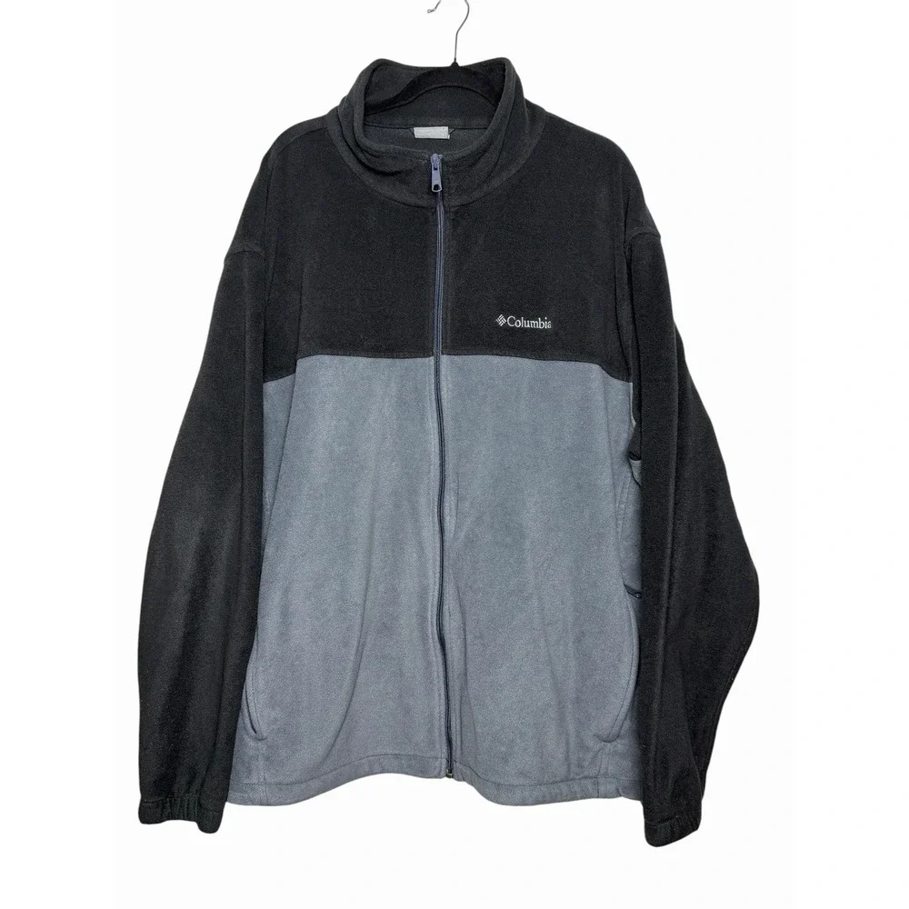 Columbia Sportswear 4X Fleece Jacket Colorblick Gorpcore Full Zip Plus Size